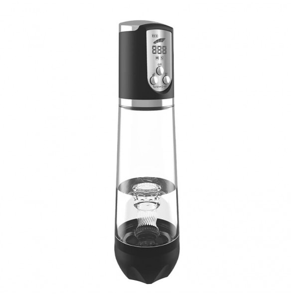 Electric LCD Digital Intelligent High-Vacuum Penis Pump (Chargeable - Black) Electric LCD Digital Intelligent High-Vacuum Penis Pump (Chargeable - Black)